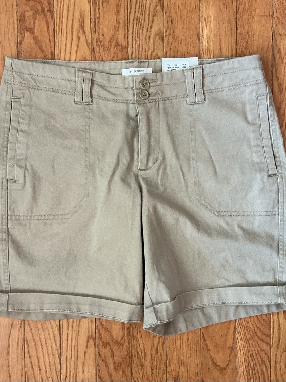 Maurices‎ Khaki/Tan Bermuda Shorts
